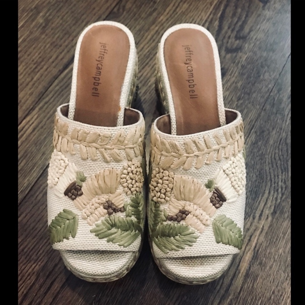 RePoshing Jeffrey Campbell Wedge Sandals